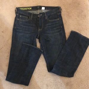 J crew matchstick jeans